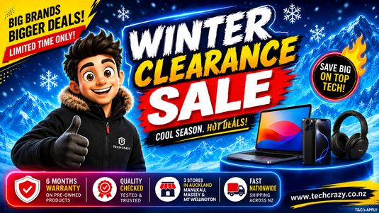 Winter Clearance Sale at TechCrazy: A Chance to Upgrade Your Tech for Better Value