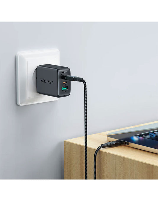 ACEFAST 100W Super Durable Premium PD USB-C to USB-C Cable (C4-03) 2 Meter - Black