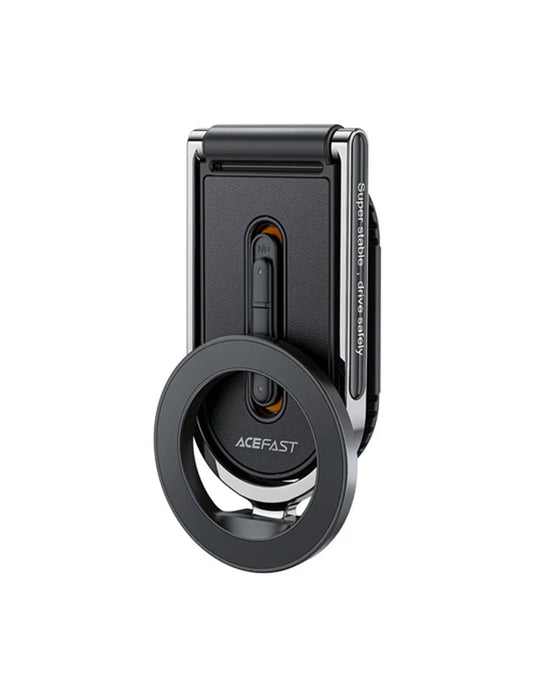 ACEFAST Premium Magnetic Phone Holder for Windshield & Dashboard w/ Ring Shape N52 Strong Magnet, Multi Way Adjustable (D54)