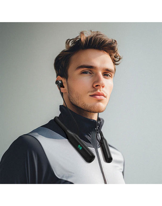 ACEFAST Sports Bluetooth Earphone w/ 130 Hours Long Battery Life, Battery % Display (N4)