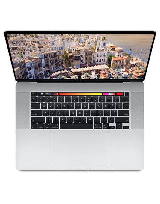 Apple Macbook Pro (2019) Touch Bar 16-inch i9 9th Gen 16GB 1TB @2.30GHZ (Thunderbolt 4) Graphics- AMD Radeon Pro 5500M 4GB GDDR6 - Silver (Very Good- Pre-Owned)