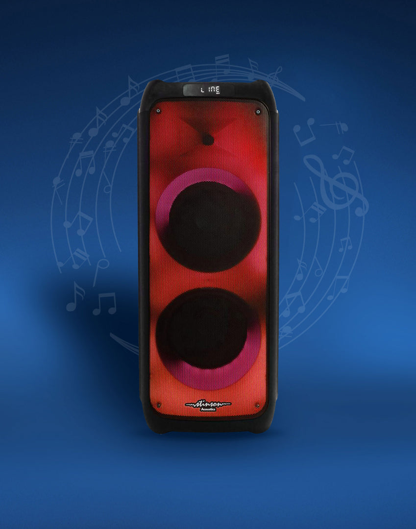 Stinson Acoustics Party Bash 1000 Portable Bluetooth Speaker