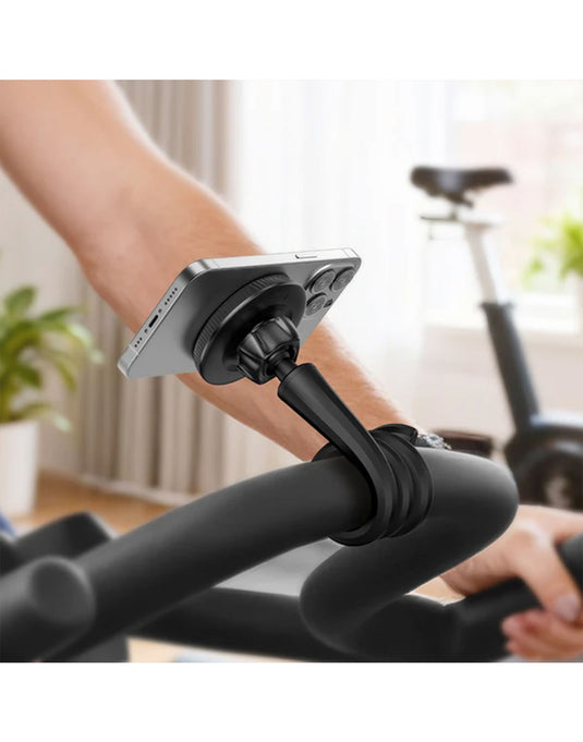 Acefast Multifunctional Flexible Magnetic Phone Holder | Bendable Gooseneck Mount with N52 Magnets (E36) - Black