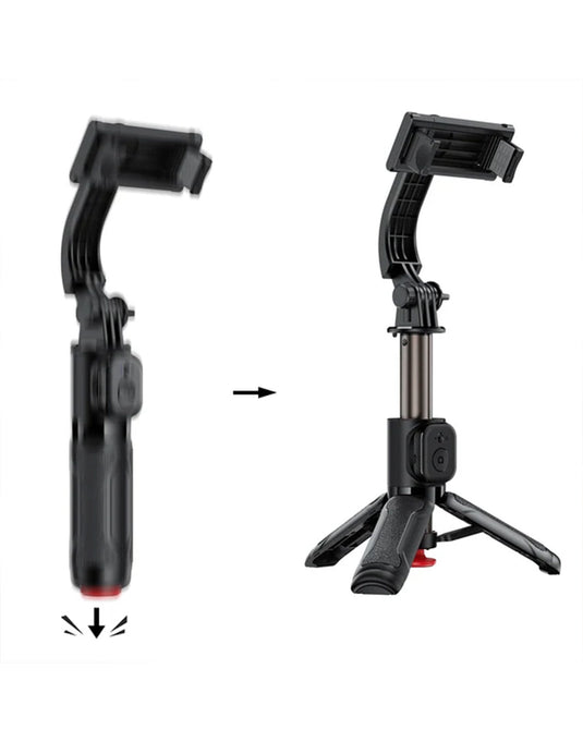 Acefast Premium 0.63m Selfie Stick with Drop-to-Open Tripod | Mini Portable Aluminum Stand with Bluetooth Remote (E43)