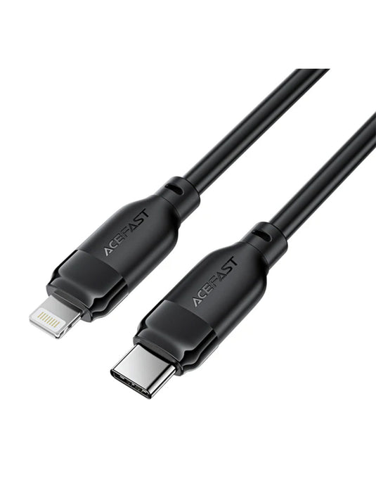Acefast Premium Lightning Cable | USB-C & USB-A to Lightning | PD 30W Fast Charge (C16)