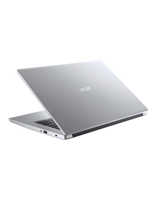 Acer Aspire 1 14-inch Intel Celeron N4500 4GB 128GB @1.10GHz Windows 11 Home Laptop - Silver (Very Good Pre-Owned)