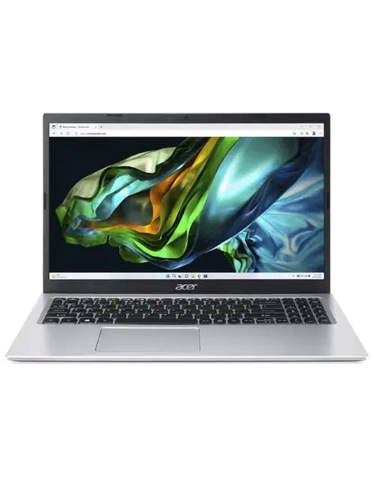 Acer Aspire 3 15.6-inch Intel Celeron N4500 4GB 128GB Windows 11 Home Notebook - Silver (As New - Pre-Owned)