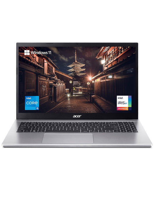 Acer Aspire 3 15.6-inch i5 12th Gen 16GB 1TB @1.30GHz Windows 11 Home Laptop - Pure Silver