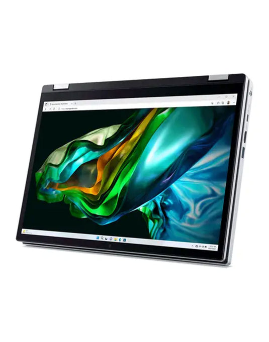 Acer Aspire 3 Spin 14-inch N100 4GB 128GB Windows 11 Home 2 in 1 Touch Screen Laptop - Silver (Very Good Pre-Owned)