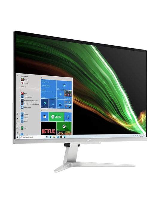 Acer Aspire C27-1655 27-inch i5 11th Gen 8GB 1TB Windows 10 Home All in One Computer With keyboard & Mouse - Black (As New - Pre-Owned)