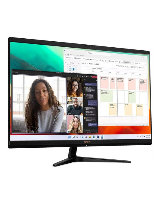 Acer Aspire C27 27-inch i3 13th Gen 8GB 512GB All in One Desktop With Keyboard & Mouse - Black (As New - Pre-Owned)