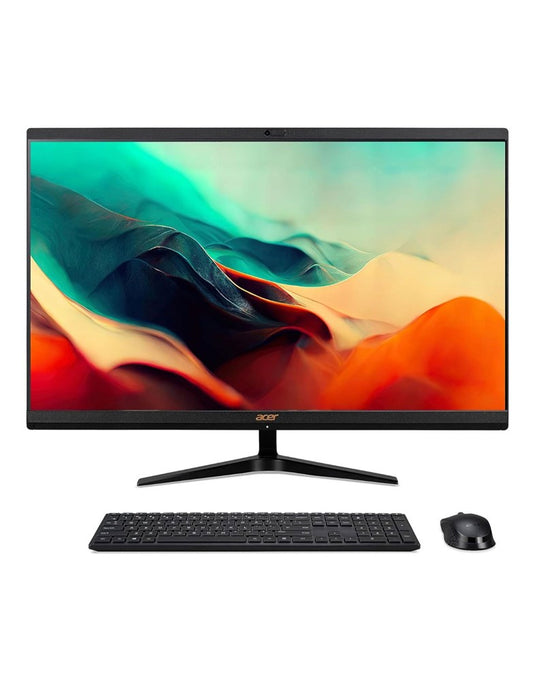 Acer Aspire C27 27-inch i3 13th Gen 8GB 512GB All in One Desktop With Keyboard & Mouse - Black (As New - Pre-Owned)