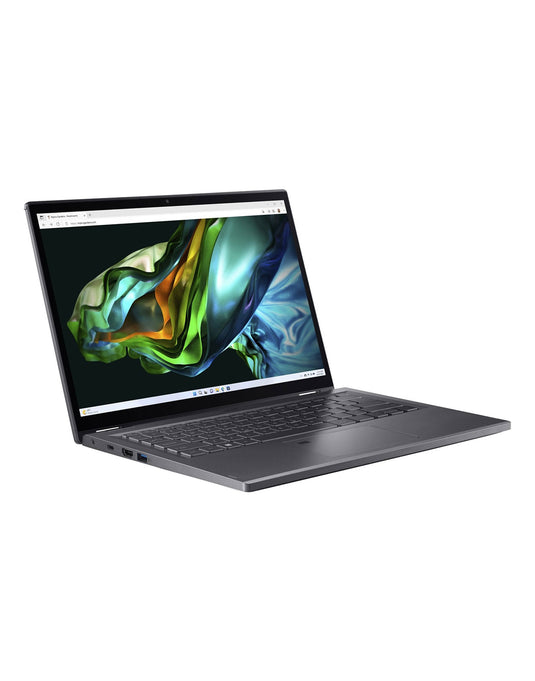 Acer Aspire Spin 5 14-inch i7 13th Gen 8GB 512GB @1.70GHz Windows 11 Home 2 in 1 Touch Screen Laptop - Steel Grey (Very Good Pre-Owned)