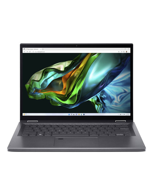 Acer Aspire Spin 5 14-inch i7 13th Gen 8GB 512GB @1.70GHz Windows 11 Home 2 in 1 Touch Screen Laptop - Steel Grey (Very Good Pre-Owned)
