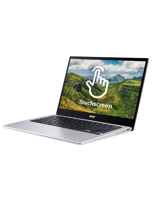 Acer Chromebook CP513 13.3-inch Qualcomm Snapdragon 7C SC7180 4GB 64GB @1.88GHz Touch Screen - Silver