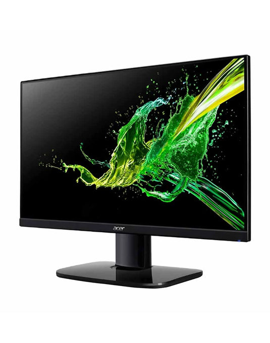 Acer KA222Q E3BI 22-inch FHD Display HDMI, VGA Black Borderless Monitor - Black (As New - Pre-Owned)