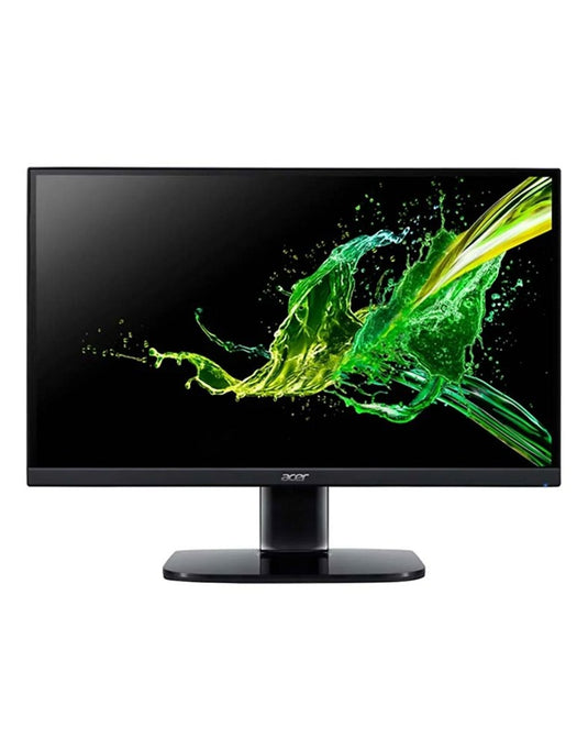 Acer KA222Q E3BI 22-inch FHD Display HDMI, VGA Black Borderless Monitor - Black (As New - Pre-Owned)