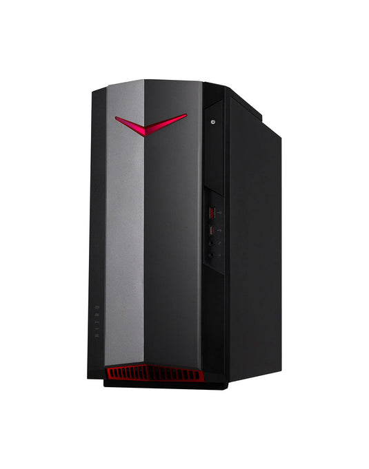 Acer Nitro N50-610 i5 10th Gen 16GB 1TB GeForce Nividia GTX 1650 4GB Windows 10 Home Gaming Desktop PC With Keyboard & Mouse - Black (Very Good - Pre-Owned)