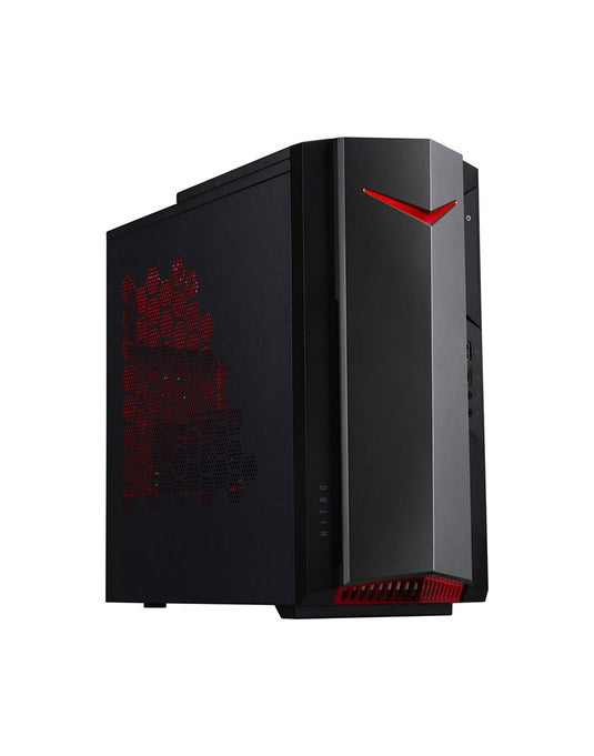 Acer Nitro N50-610 i5 10th Gen 16GB 1TB GeForce Nividia GTX 1650 4GB Windows 10 Home Gaming Desktop PC With Keyboard & Mouse - Black (Very Good - Pre-Owned)