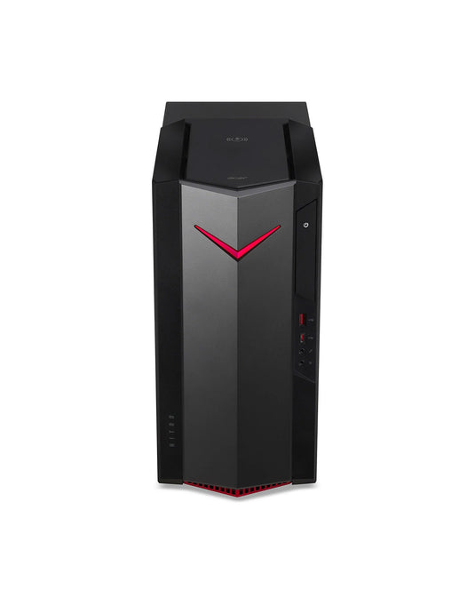 Acer Nitro N50-610 i5 10th Gen 16GB 1TB GeForce Nividia GTX 1650 4GB Windows 10 Home Gaming Desktop PC With Keyboard & Mouse - Black (Very Good - Pre-Owned)