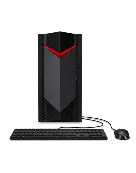 Acer Nitro N50-650 i5 13th Gen 8GB 512GB Nvidia GeForce GTX 1650 Gaming Desktop PC With Keyboard & Mouse - Black (As New Pre-Owned)