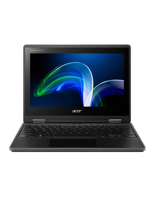 Acer Travel Mate Spin 11.6-inch N6000 8GB 256GB 2 in 1 Touch Screen Laptop - Black (Very Good - Pre-Owned)