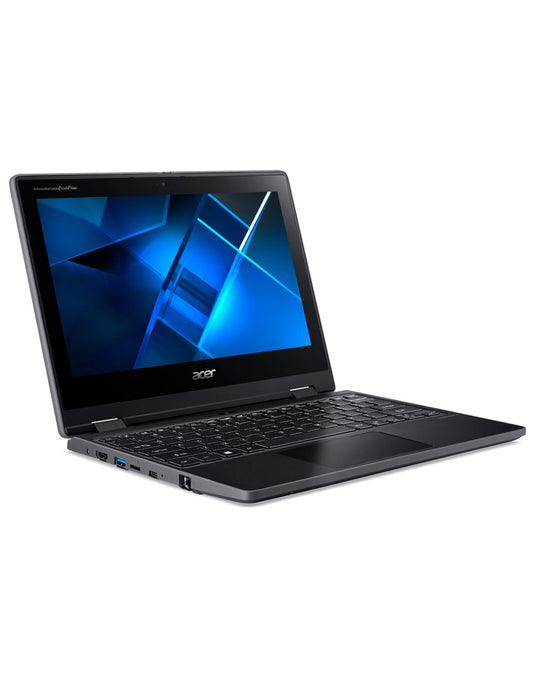 Acer TravelMate Spin B311 11.6-inch Intel Pentium Silver N5030 4GB 128GB @1.10GHz Windows 11 Pro Touch Screen Laptop - Shale Black