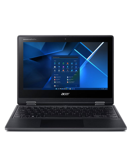 Acer TravelMate Spin B311 11.6-inch Intel Pentium Silver N5030 4GB 128GB @1.10GHz Windows 11 Pro Touch Screen Laptop - Shale Black