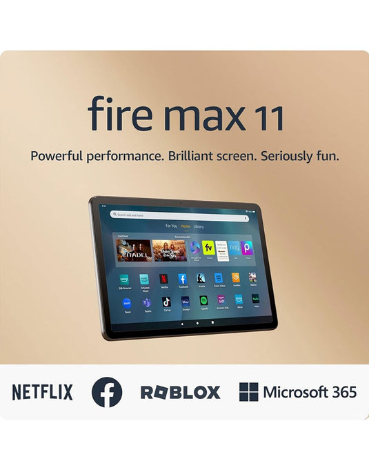 Amazon Fire Max 11-inch 4GB 64GB Wifi Only Smart Tablet (Brand New) - TechCrazy
