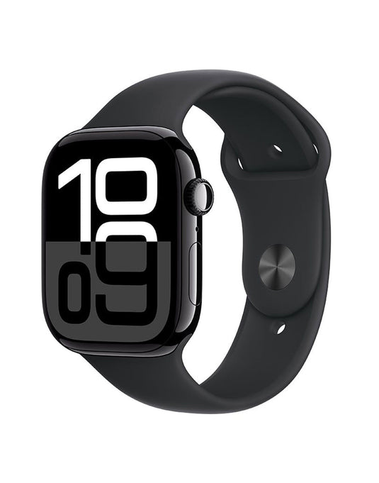 Apple Watch Series 10 46mm GPS Jet Black With Black Strap