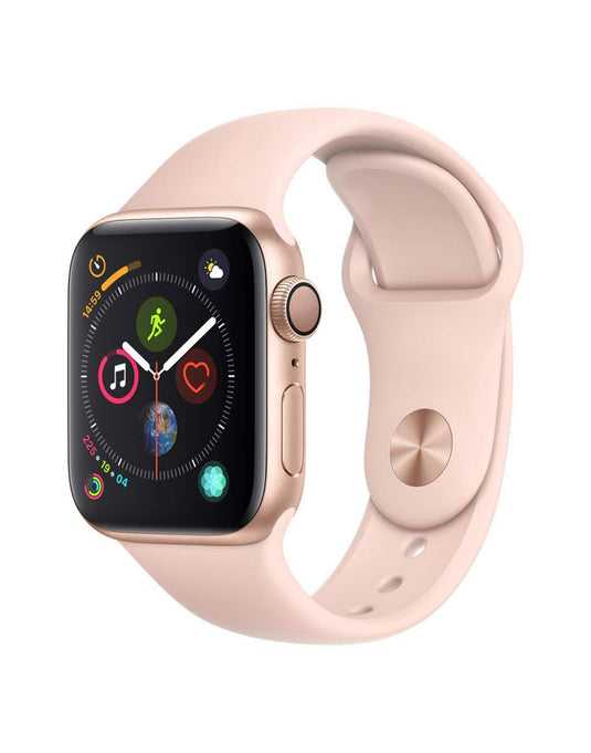 Apple Watch Series 6 Aluminum 40MM GPS Black Band - Gold