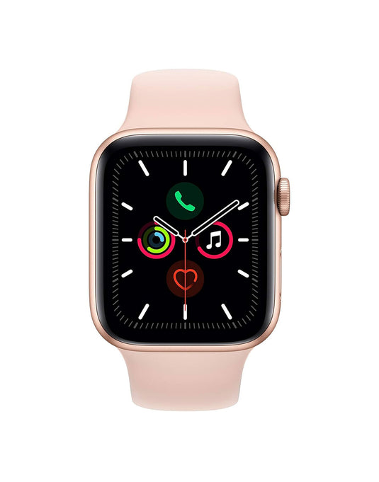 Apple Watch Series 5 44mm GPS + Cellular Gold Aluminium Case With Pink Sand Sport Band
