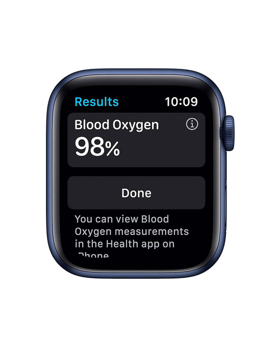 Apple Watch Series 6 40MM GPS Aluminum with Blue Band 32GB - Blue