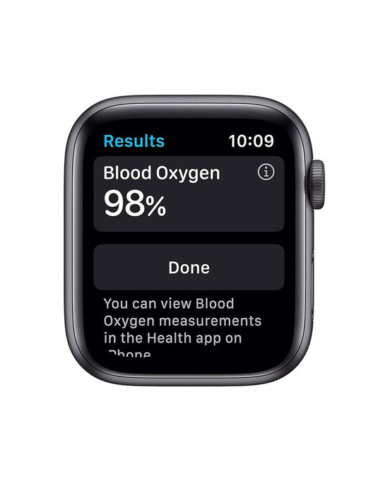 Apple Watch Series 6 44MM Stainless GPS + Cellular Black Straps - Space Grey (Good Pre-Owned)