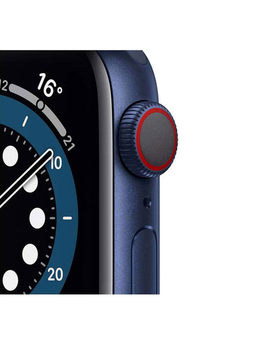 Apple Watch Series 6 GPS Cellular 40mm Deep Navy Sport Band - Blue Aluminium