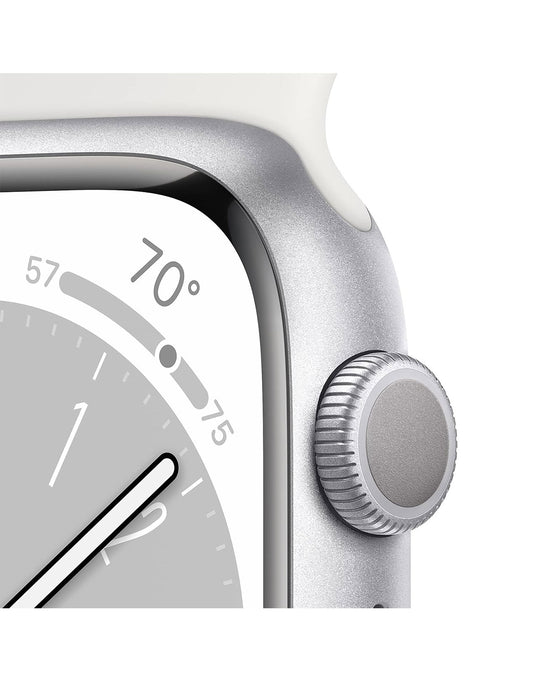 Apple Watch Series 8 Aluminium 45MM GPS - Silver (Good-Refurbished)