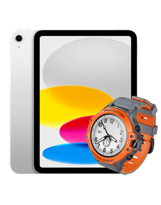 Apple iPad 11-inch (11th Gen) A16 128GB WiFi Only - Silver (Brand New) + Kids Smart Watch Y107 (Bundle Deal)