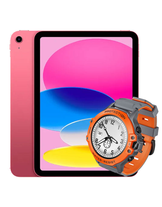 Apple iPad 11-inch (11th Gen) A16 128GB WiFi Only - Pink (Brand New) + Kids Smart Watch Y107 (Bundle Deal)