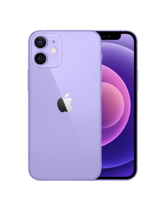 Apple iPhone 12 Mini 64GB 5G - 100% Battery Health + TPU Clear Case & Screen Protector (As New-Pre-Owned)