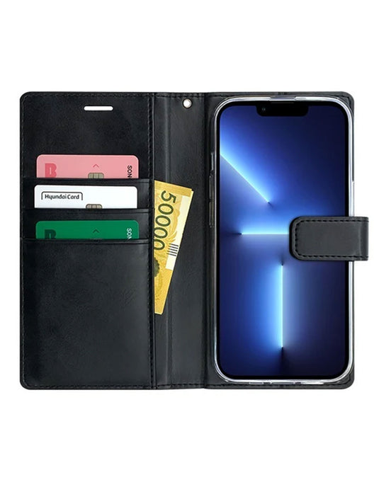 Apple iPhone 16 Wallet Case - Black