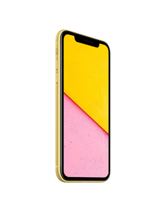 Apple iPhone 11 128GB 4G - Yellow (Good-Refurbished)