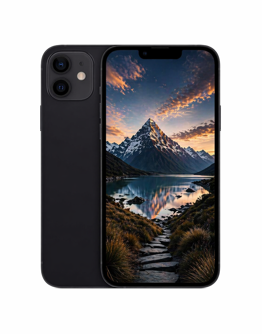Apple iPhone 12 128GB 5G - Black (Acceptable Pre-Owned)