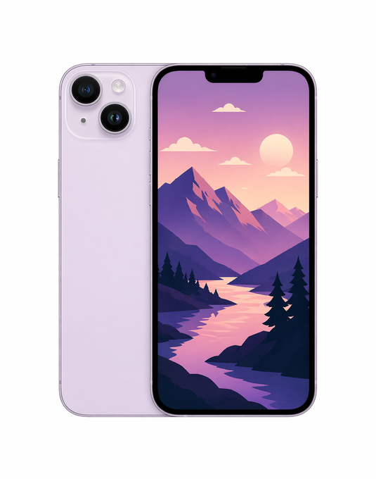 Apple iPhone 14 128GB 5G - Purple (Very Good-Refurbished)