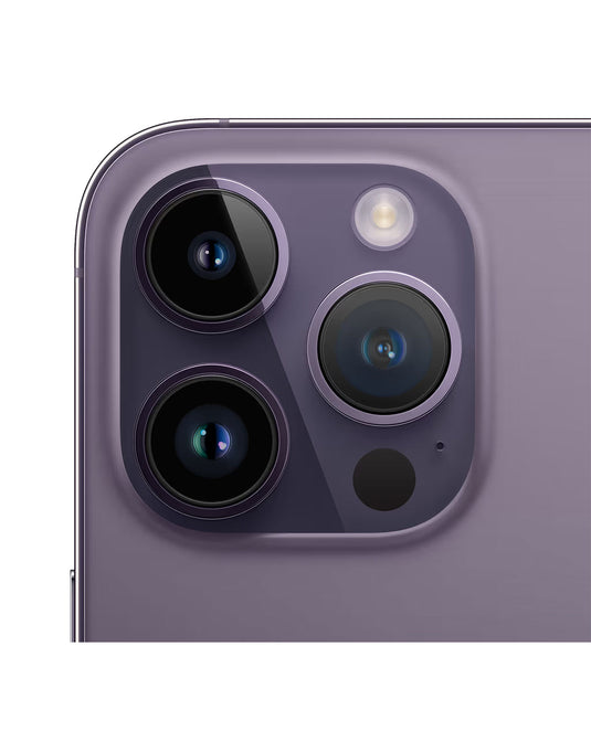 Apple iPhone 14 Pro Max 256GB 5G Battery 100% - Deep Purple (Very Good-Reconditioned)