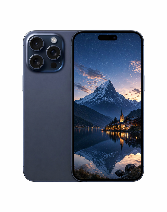 Apple iPhone 15 Pro Max 256GB 5G - Blue Titanium