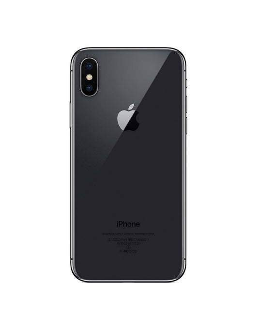Back View of Apple iPhone X 64GB Space Grey