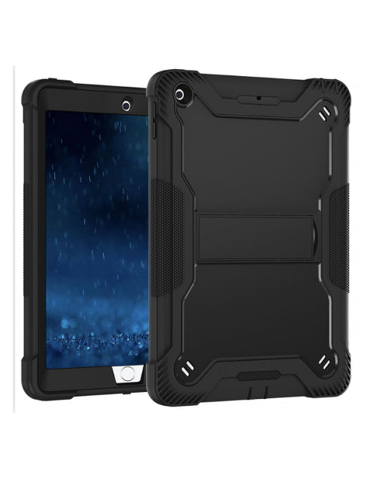 Armor iPad Case With Kickstand for iPad 7 (2019) / 8 (2020) / 9 (2021) 10.2-inch- Black
