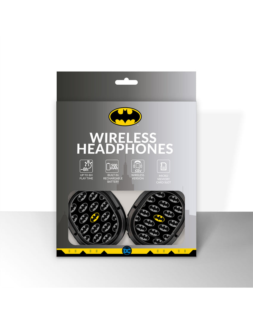 Batman Wireless Stereo Headphones With Mic 001 DC AU 00047