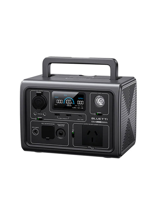 Bluetti EB3A Portable Power Station | 600W 268Wh