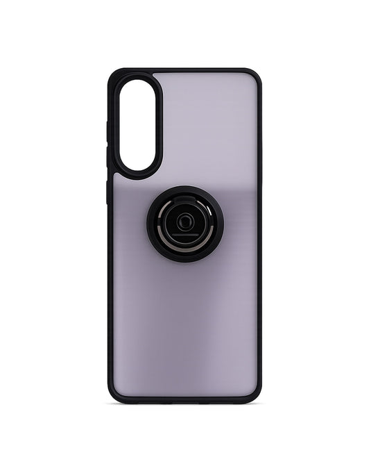 Case Artistry Tough Armor Ring Case For Samsung Galaxy A07 4G - Black